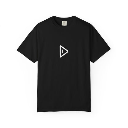 GLYPHS｜J-Runeforms — 月 / TSUKI-Rune Unisex Garment-Dyed T-Shirt