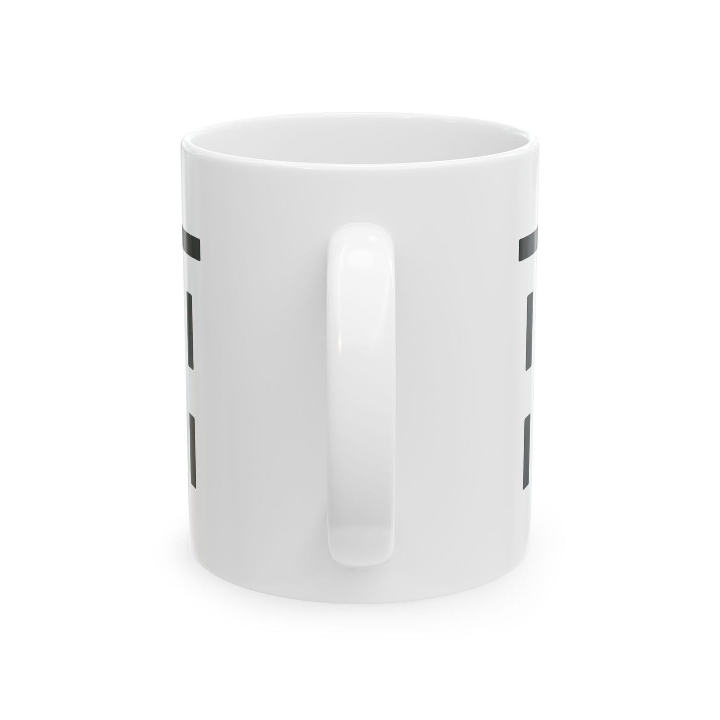 GLYPHS｜J-Runeforms — 雨 / AME-Rune Ceramic Mug (White · Dual-Sided)