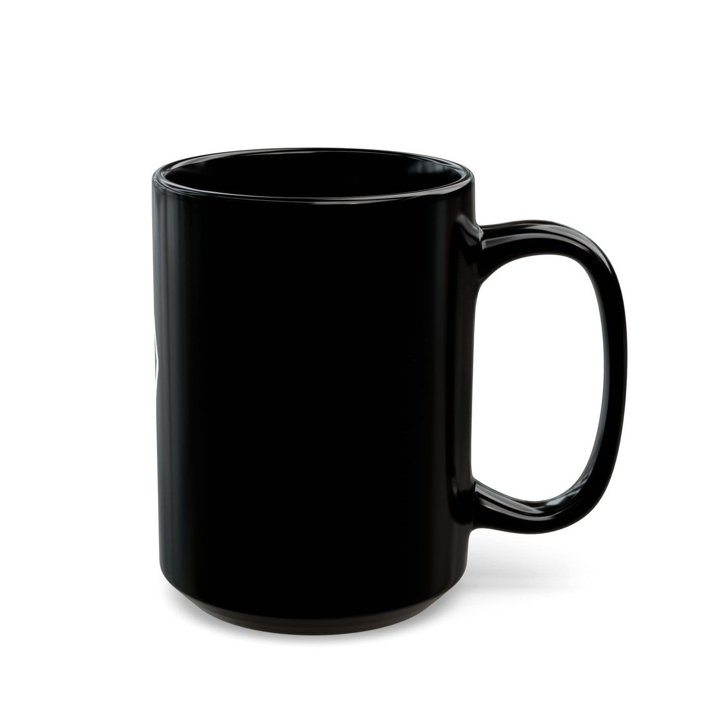 GLYPHS｜J-Runeforms — 心 / KOKORO-Rune Ceramic Mug (Black)