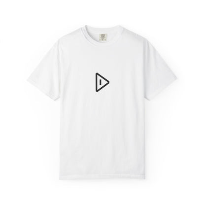 GLYPHS｜J-Runeforms — 月 / TSUKI-Rune Unisex Garment-Dyed T-Shirt