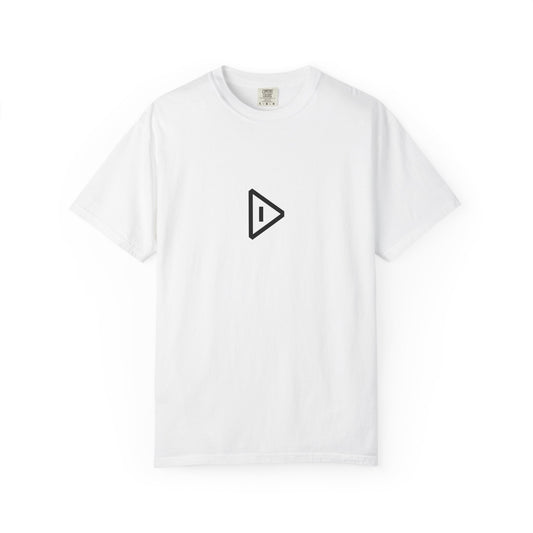 GLYPHS｜J-Runeforms — 月 / TSUKI-Rune Unisex Garment-Dyed T-Shirt