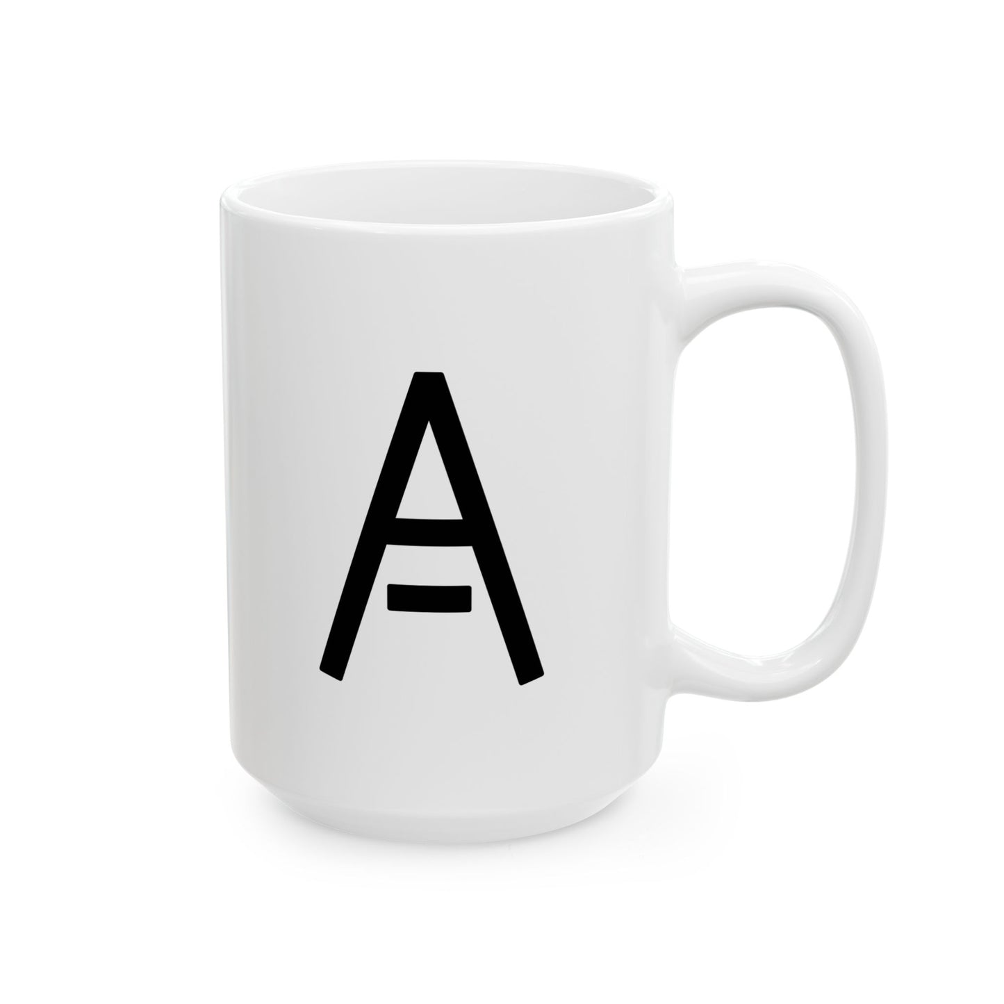 GLYPHS｜J-Runeforms — 今 / IMA-Rune Ceramic Mug (White · Dual-Sided)