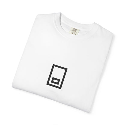 GLYPHS｜J-Runeforms — 口 / KUCHI-Rune Unisex Garment-Dyed T-Shirt