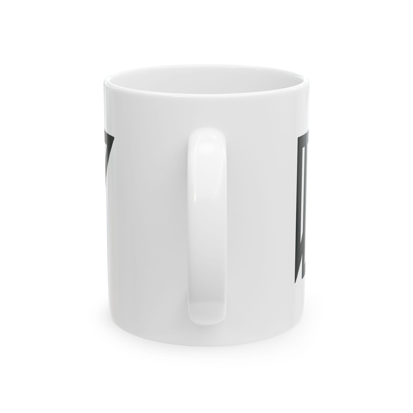 GLYPHS｜J-Runeforms — 目 / ME-Rune Ceramic Mug (White · Dual-Sided)