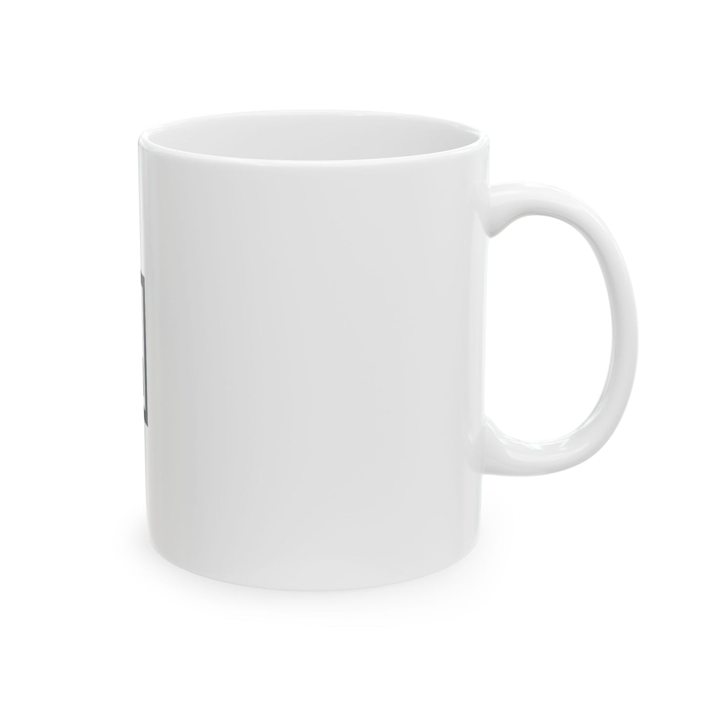 GLYPHS｜J-Runeforms — 口 / KUCHI-Rune Ceramic Mug (White)