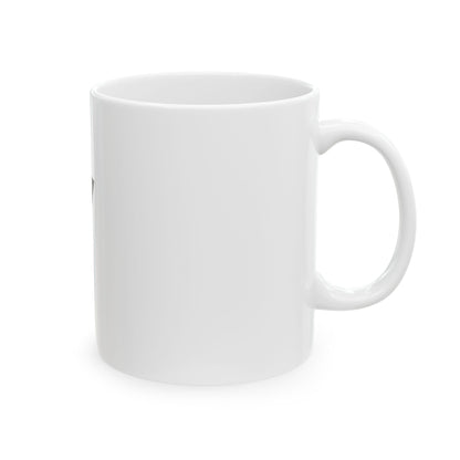 GLYPHS｜J-Runeforms — 目 / ME-Rune Ceramic Mug (White)