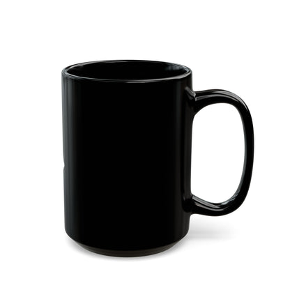 GLYPHS｜J-Runeforms — 白 / SHIRO-Rune Ceramic Mug (Black)