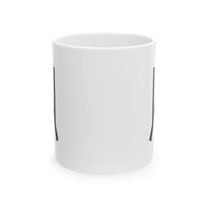 GLYPHS｜J-Runeforms — 火 / HI-Rune Ceramic Mug (White · Dual-Sided)