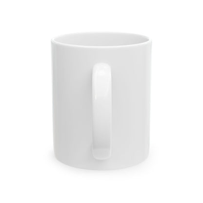 GLYPHS｜J-Runeforms — 木 / KI-Rune Ceramic Mug (White)