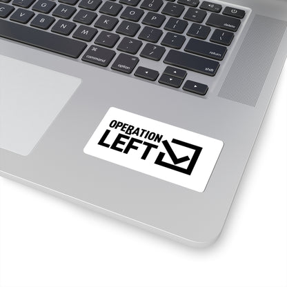 OPERATION LEFT – Logo Sticker
