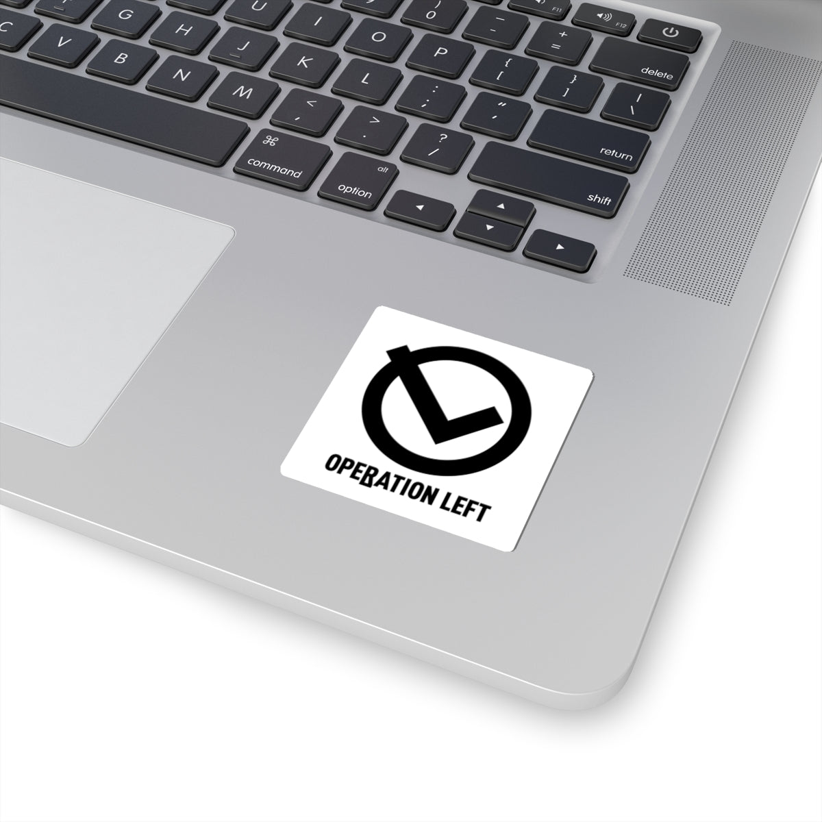 OPERATION LEFT – Symbol & Text Sticker