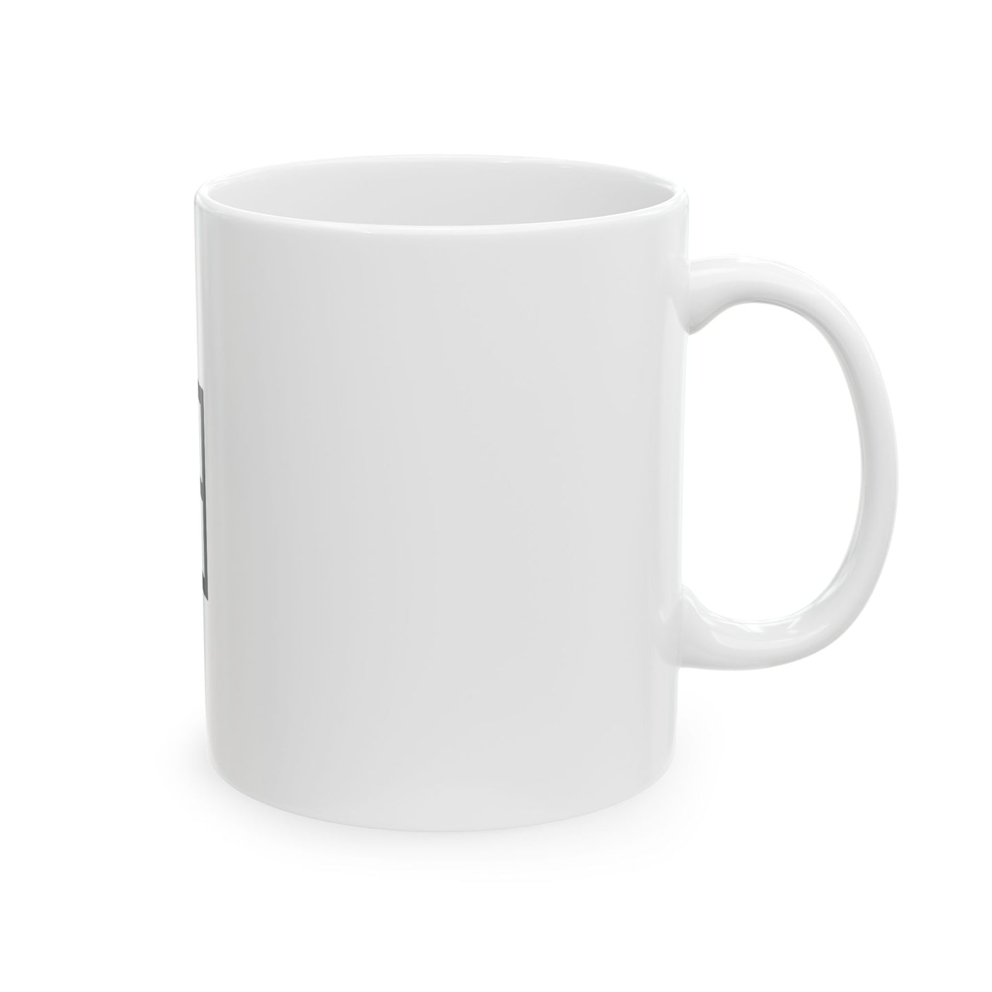 GLYPHS｜J-Runeforms — 田 / TA-Rune Ceramic Mug (White)
