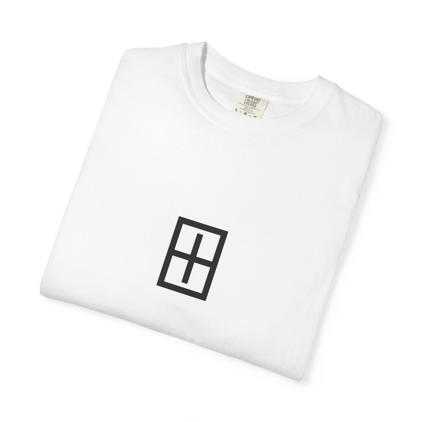 GLYPHS｜J-Runeforms — 田 / TA-Rune Unisex Garment-Dyed T-Shirt