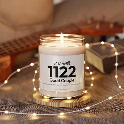 Japan Goro Numbers – 1122 “Good Couple” Scented Candle | Japanese Goroawase Gift