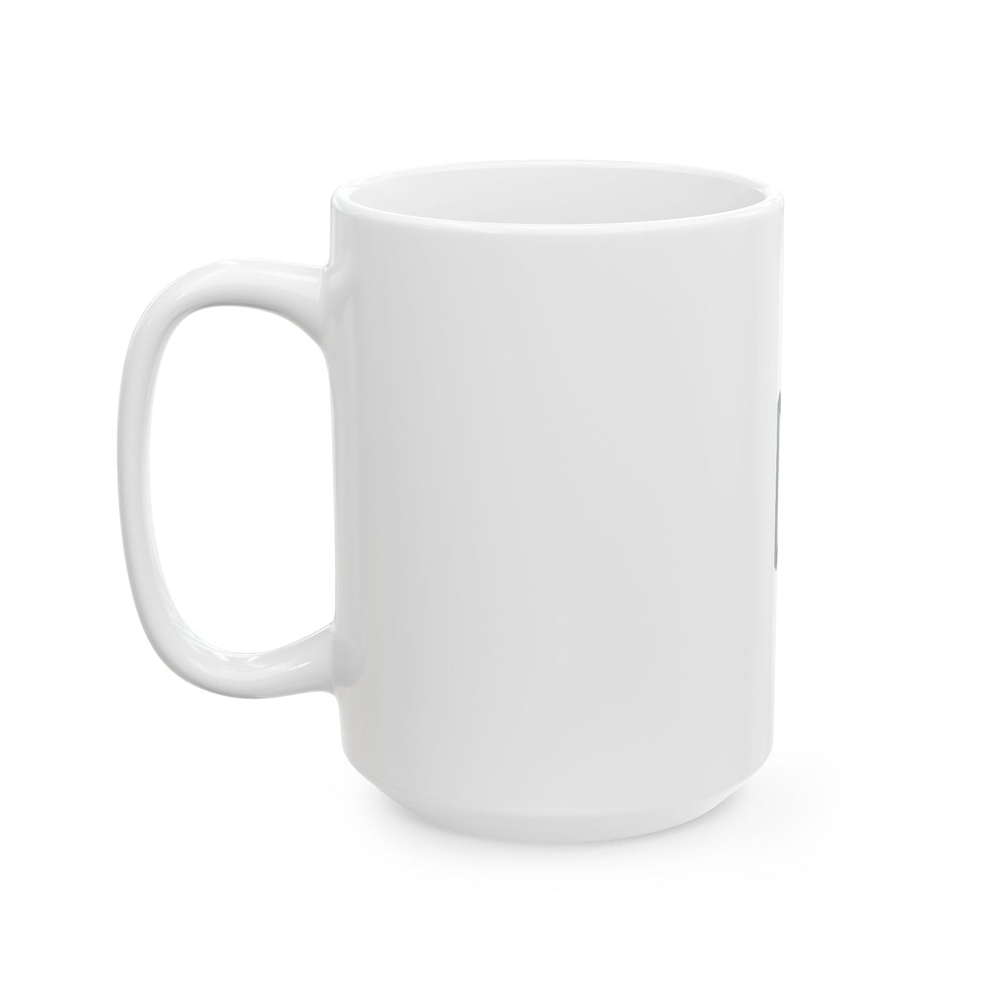 GLYPHS｜J-Runeforms — 月 / TSUKI-Rune Ceramic Mug (White)