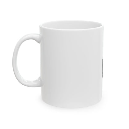GLYPHS｜J-Runeforms — 山 / YAMA-Rune Ceramic Mug (White)