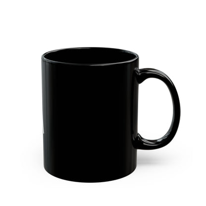 GLYPHS｜J-Runeforms — 今 / IMA-Rune Ceramic Mug (Black)