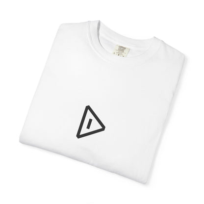 GLYPHS｜J-Runeforms — 月 / TSUKI-Rune Unisex Garment-Dyed T-Shirt
