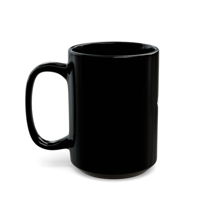GLYPHS｜J-Runeforms — 虫 / MUSHI-Rune Ceramic Mug (Black)