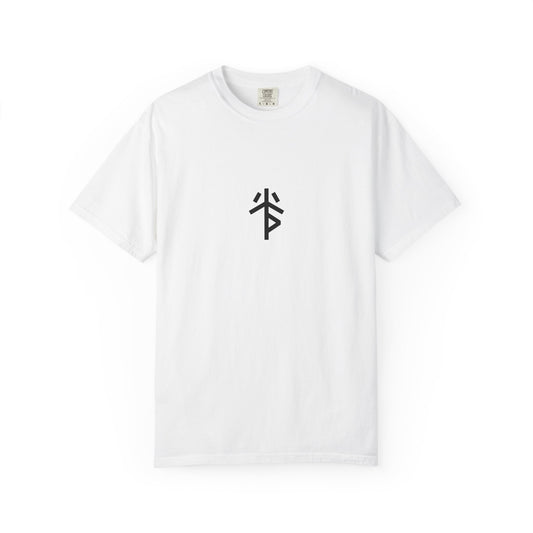 GLYPHS｜J-Runeforms — 光 / HIKARI-Rune Unisex Garment-Dyed T-Shirt