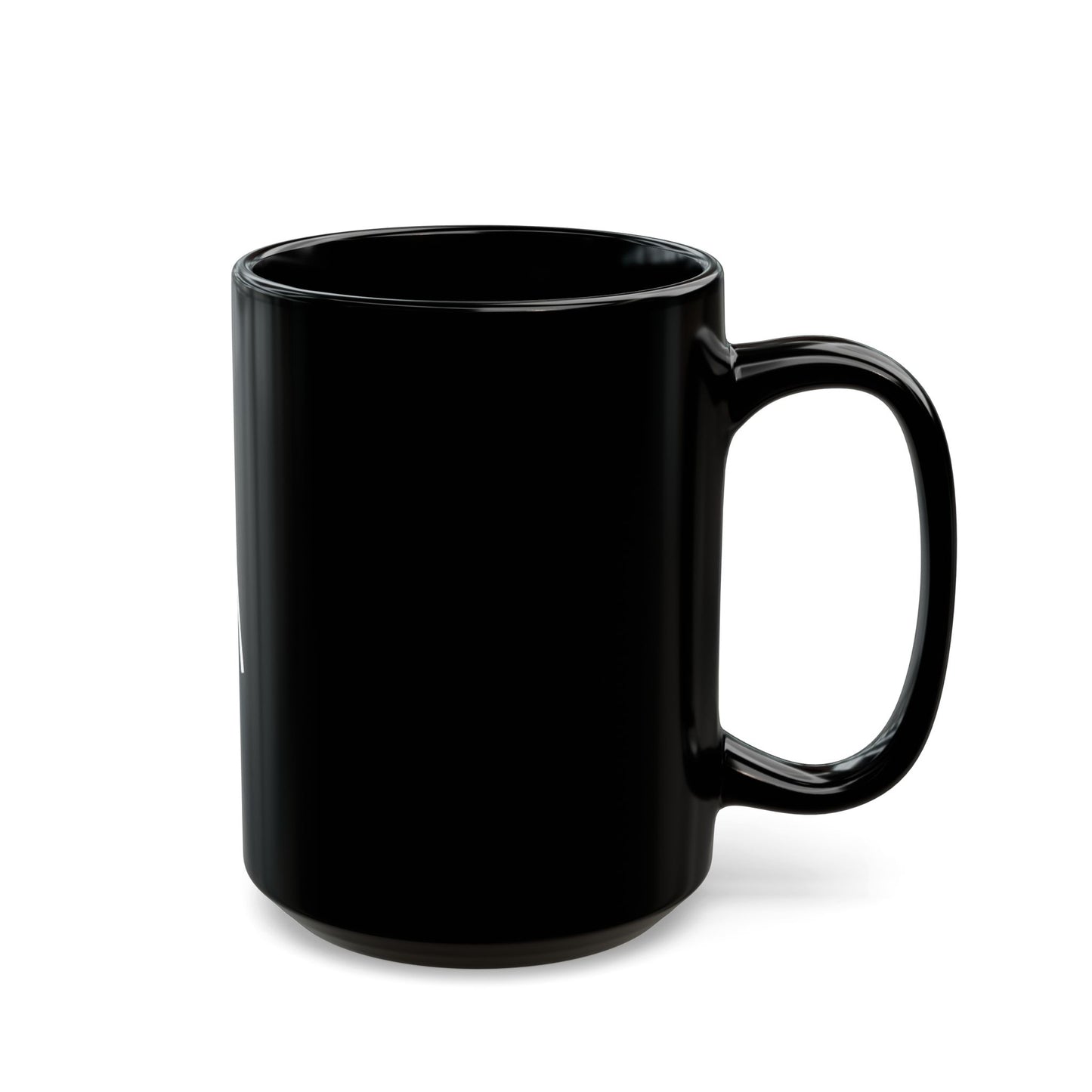 GLYPHS｜J-Runeforms — 今 / IMA-Rune Ceramic Mug (Black)