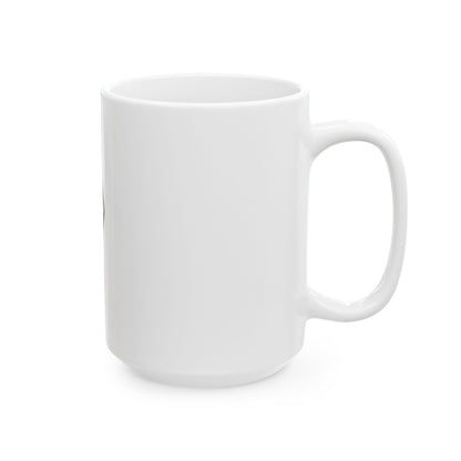 GLYPHS｜J-Runeforms — 心 / KOKORO-Rune Ceramic Mug (White)