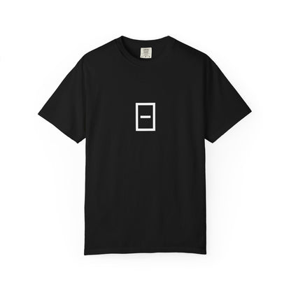 GLYPHS｜J-Runeforms — 日 / NICHI-Rune Unisex Garment-Dyed T-Shirt