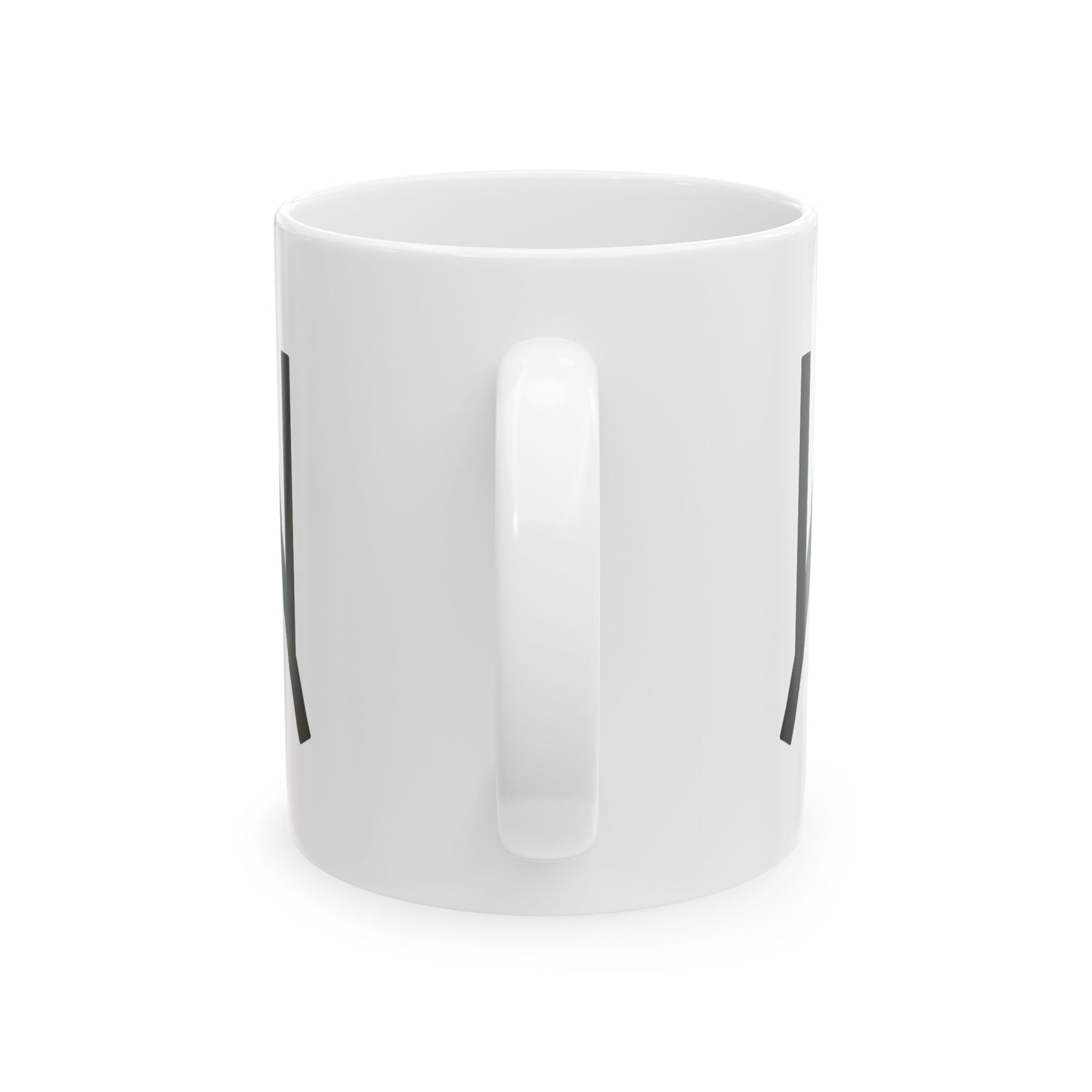 GLYPHS｜J-Runeforms — 火 / HI-Rune Ceramic Mug (White · Dual-Sided)
