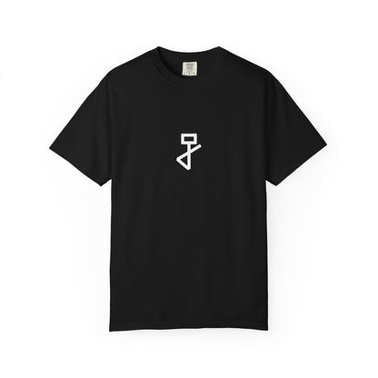 GLYPHS｜J-Runeforms — 正 / TADA-Rune Unisex Garment-Dyed T-Shirt