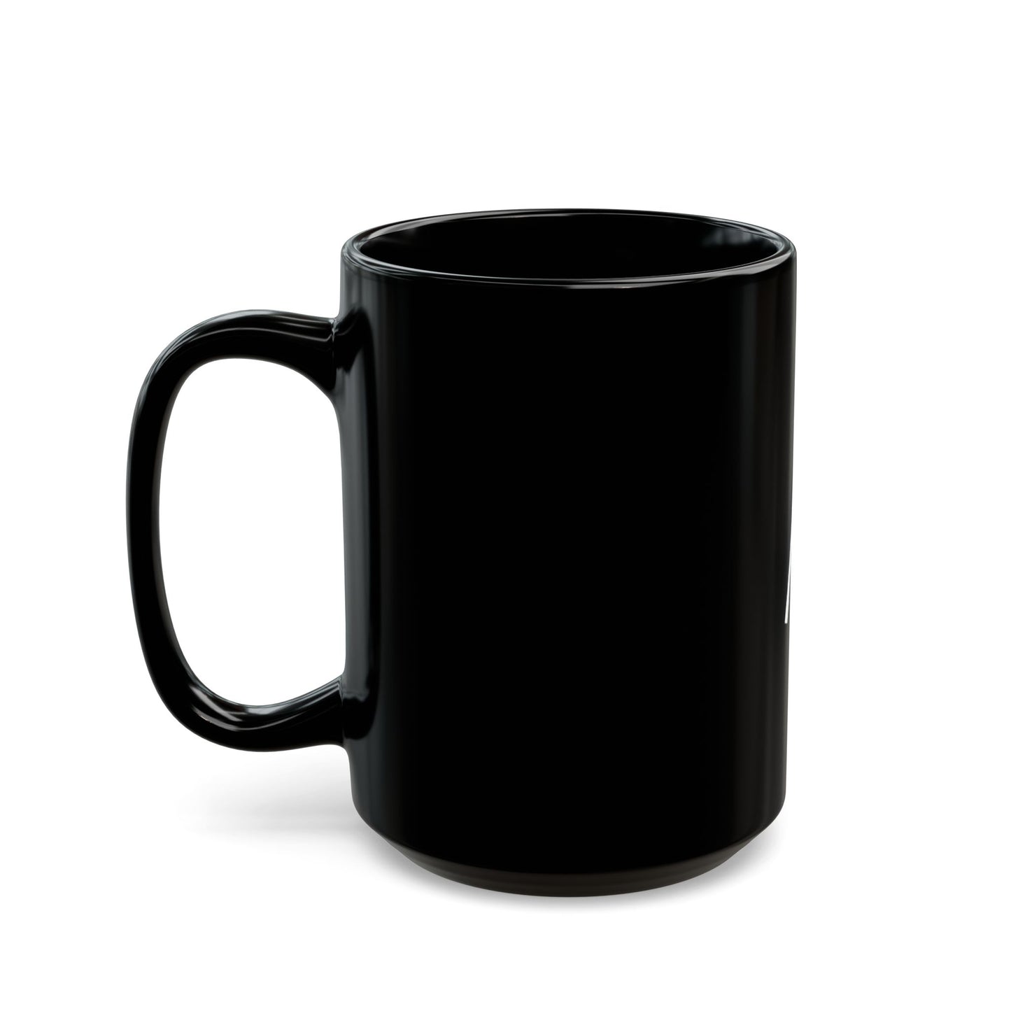 GLYPHS｜J-Runeforms — 今 / IMA-Rune Ceramic Mug (Black)