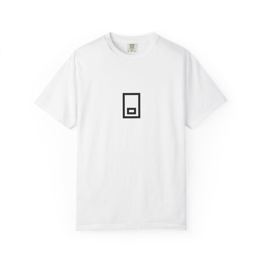 GLYPHS｜J-Runeforms — 口 / KUCHI-Rune Unisex Garment-Dyed T-Shirt