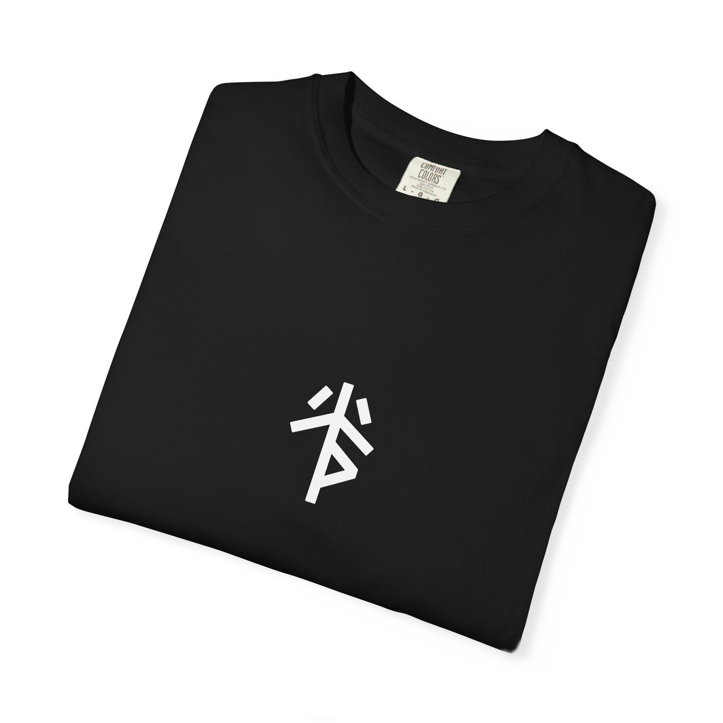 GLYPHS｜J-Runeforms — 光 / HIKARI-Rune Unisex Garment-Dyed T-Shirt
