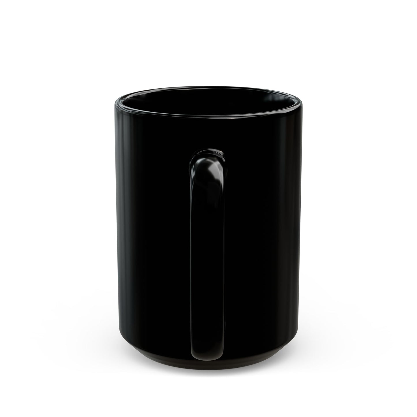 GLYPHS｜J-Runeforms — 田 / TA-Rune Ceramic Mug (Black)