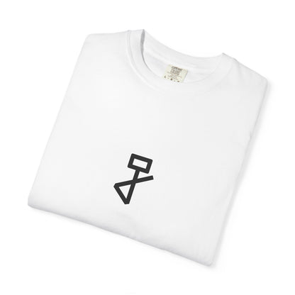 GLYPHS｜J-Runeforms — 正 / TADA-Rune Unisex Garment-Dyed T-Shirt