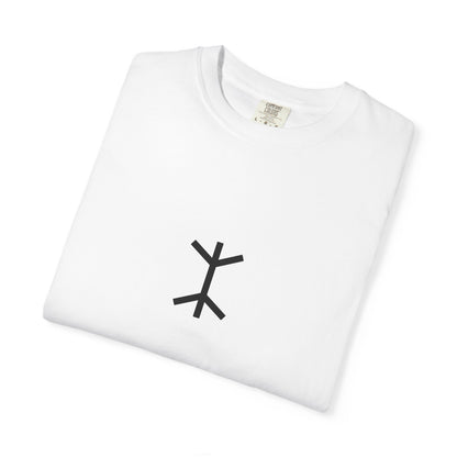 GLYPHS｜J-Runeforms — 木 / KI-Rune Unisex Garment-Dyed T-Shirt