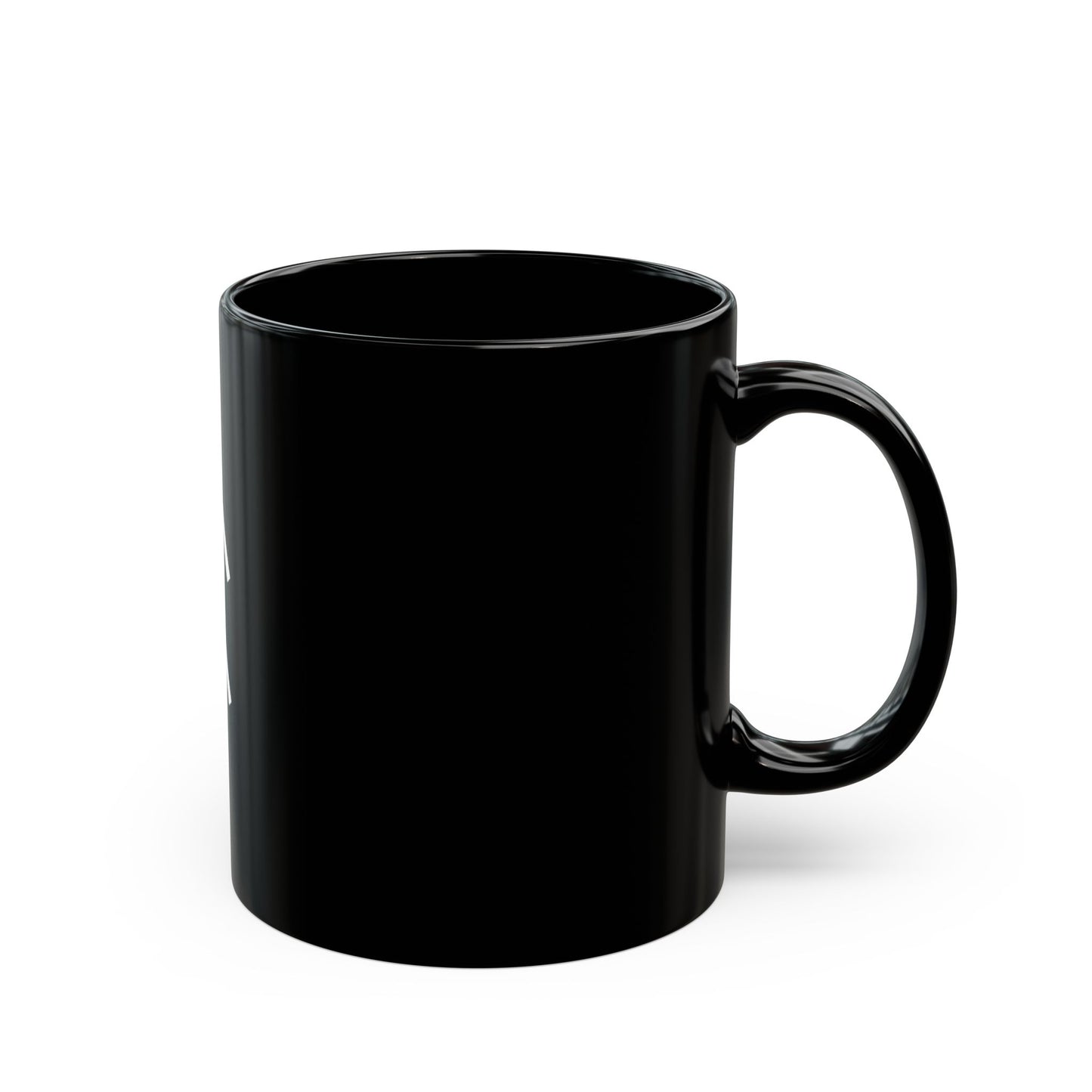 GLYPHS｜J-Runeforms — 水 / MIZU-Rune Ceramic Mug (Black)