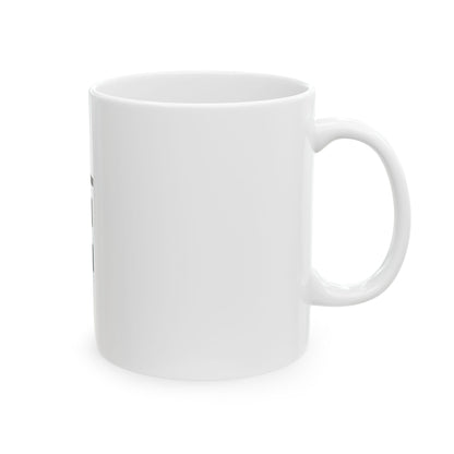GLYPHS｜J-Runeforms — 雨 / AME-Rune Ceramic Mug (White)