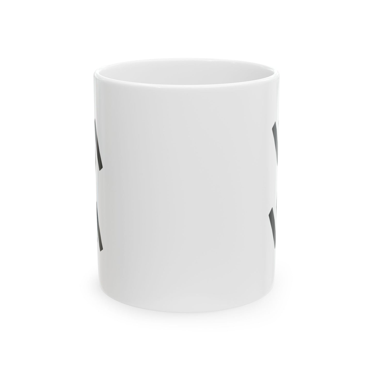 GLYPHS｜J-Runeforms — 水 / MIZU-Rune Ceramic Mug (White · Dual-Sided)