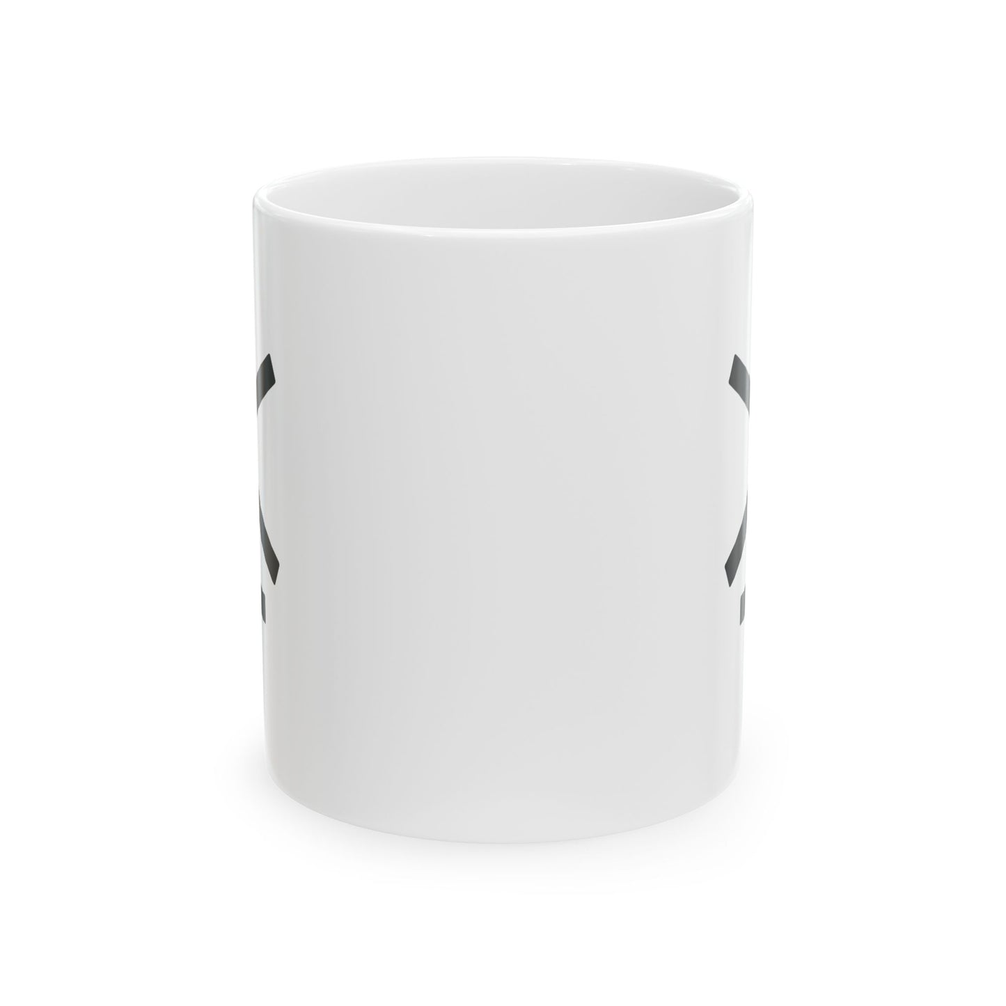 GLYPHS｜J-Runeforms — 本 / HON-Rune Ceramic Mug (White · Dual-Sided)